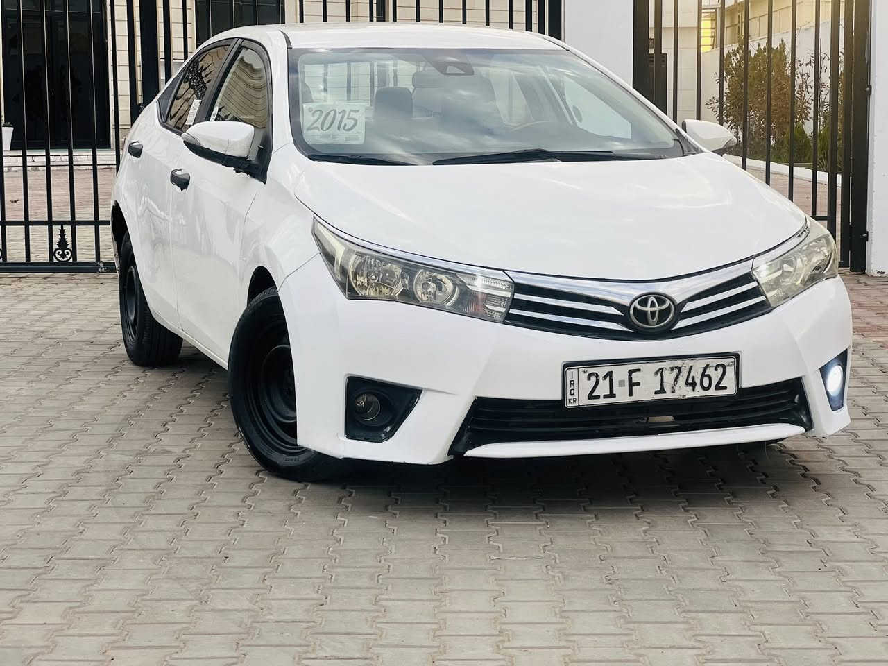 تويوتا كورلا موديل 2015 خليجي
رقم سليمانيه جديده دولي شرط التحويل والغرامات 

السيارة محرك وكير شرط 

محرك 1600 حجم كبير شرط لا تبخير ولا تنقيص بدون اي عيب 

كير شرط بدون اي عيب 

تبريد ثلج 

تدفئه نار 

صدر امامي وخلفي جديد 

تخم تايرات جدد

تحكم امري كهربائي 

اشاير بالمري 

تحكم مقود

شاشة ايباد 

سنويه جديد 

السيارة بيها مكانات صبغ ابيع عام 

السيارة حلوة داخل وخارج وترايها زيرو 

السيارة بسعر مناسب جدا 96 وبيها مجال للشراي 

العنوان صلاح الدين تكريت 

للتواصل ***********
