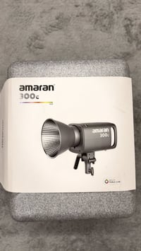 للبيع Amaran 300c سوفت بوكس ماركة amaran قياس 90 ستاند ستيل 2.8m استخد...