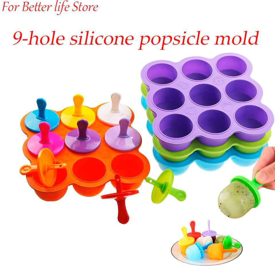 قالب سيليكون لصنع المصاصات، صانعة مصاصات الثلج مع قالب ايس كريم مع 7 قطع من العصي الملونة، قوالب صغيرة لصنع المثلجات في المنزل، أرجواني
اختيار أمازون النجف, العراق


**إذا كنت صاحب هذا الإعلان وتريد حذفه لأي سبب، رجاءا أرسل رسالة إلى الدعم الفني**