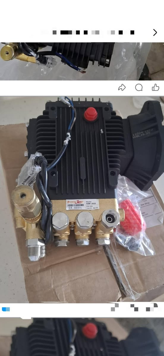 ‏سلام عليكم جبت لكم مضخة 180 بار حقيقي 14 بالدقيقة تنشد على ماطور ثلاثة ونص إحصان الدوران 450 يوجد خدمة توصيل إذا يريد يوجه صيانة نشد ***********￼
