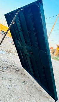 باب محل • باب حديد • باب دفتري • باب تجاري • حديد ثقيل • باب محل مستعم...