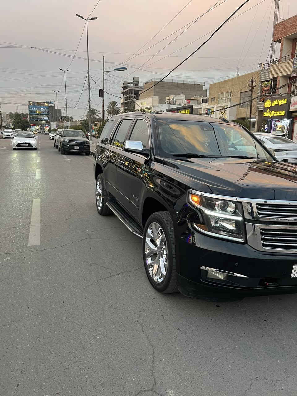 تاهو LTZ موديل 2017 ( خـليـجـي )
فول مواصفات بصمة شاشة فورويل 
   
‎-
ملاحضه سياره بيه بارد اقل الشبر وشخوط صغار 
~•~•~•~‎
ماشيه100
مواصفات السياره 
‎ 1.بصمة تشغيل و 4 ابواب بصمة
‎2.تشغيل عن بعد 
‎3.سلايد روف
‎4.ثلاجه داخليه 
‎5.رادارات جوانب و امامي وخلفي
‎ 6.تحديد مسار 
‎7.حساسات امامي خلفي 
‎8.نظام توقف ذاتي 
‎9.كامره خلفيه + كار بلي
‎10.تحكم ستيرن 
‎11.كروس سرعه 
‎12.نقطة عمياء
‎13.لايت لد + لايت زنون 
‎14.انظمة قياده سبورت و جبلي وسحب 
‎15.نظام انزلاق 
‎16.كشنات كهرباء 
‎17.تدفئه وتبريد كشنات سايق وراكب 
‎18.كشنات خزن ميموري
‎19.كشن هزاز
‎20.كشنات جلد قرميدي 
‎21.مري شفط 
‎22.قاصه
‎23.شاحن لاسلكي 
‎24.و𝐃𝐕𝐃 بالقماره مع ريمونت 
‎وبعد بيها هواي مواصفات معروفه 
رقم ‎رقم صاحب السياره ***********
