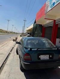 نيسان برايمرا للبيع  موديل ١٩٩٤  سنويه لل٢٧  لون زيتوني  محرك ١٦٠٠ بيه...
