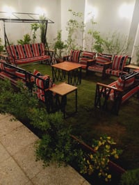 كربلاء حي العباس • جلسة حديقة حديد • ١١ مقعد