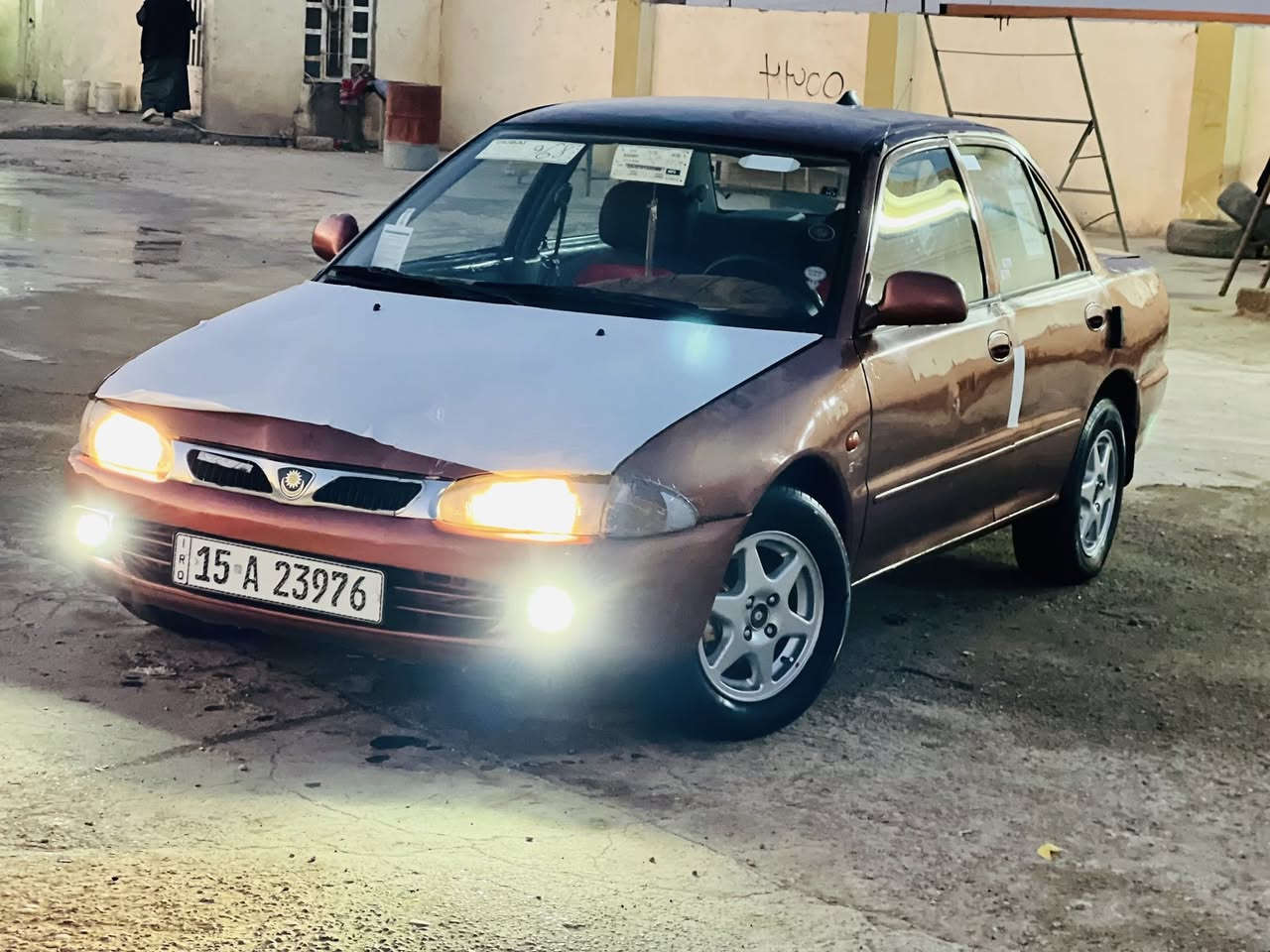 سلام عليكم للبيع بروتون موديل 2004 كير/محرك/صدر/تايرات/باتري/كهربائيات/كلهن شرط سياره حلوه وجاهزه ومال جناي ماتريد مصرف نضيفه السياره بدون صبغ داخلها نضيف رقم دولي سنويه جديده تحويل مباشر شرط التحويل والغرامات مكان السياره صلاح الدين تكريت السعر 46 وبيها مجال رقم الهاتف للأستفسار ***********
