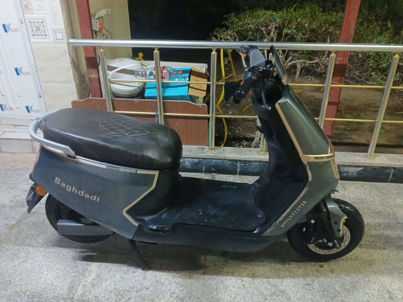 سلام عليكم شباب
دراجه شحن للبيع 
السعر 625 وبيها مجال 
المكان بغداد جميلة 📌 
الارقام التاليه الاستفسار 
***********

***********
