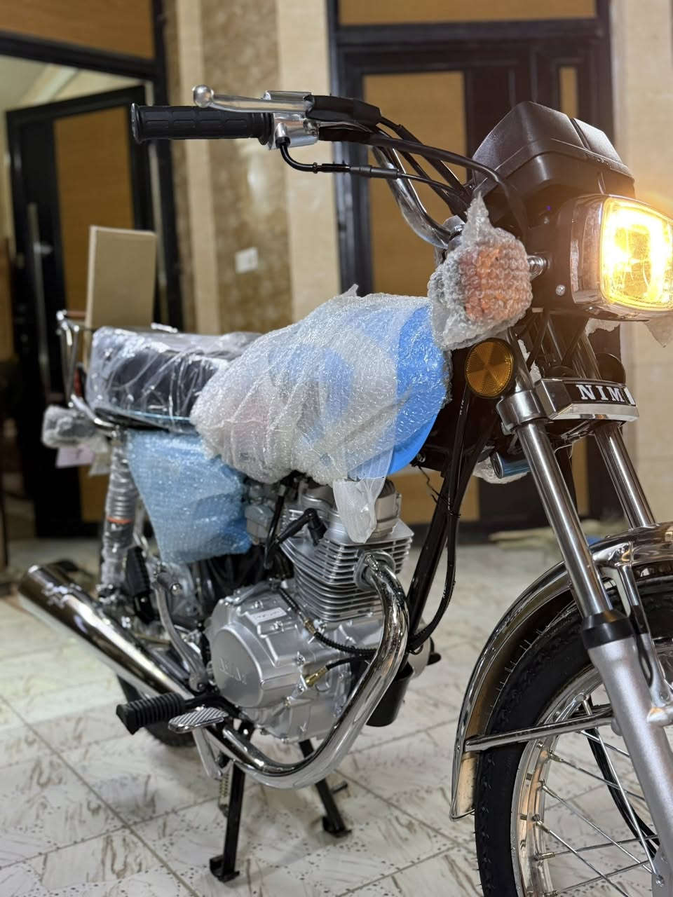 للبيع فقط ‼️
نامة متياز موديل 2027 
لون سمائي مميز🩵
الدراجة زيرو ما ماشيه 0 اوراق سكنر 
مكاني : بابل محاويل ناحية الامام‼️
***********
