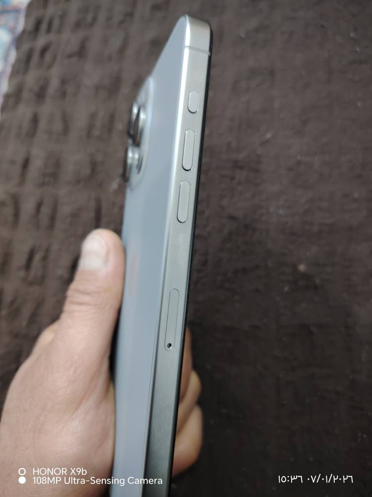 السلام عليكم
ايفون ١٥ بروماكس للبيع ذاكرة ٢٥٦ دبل سيمكارت بطاريه ٩٠ الملحقات كارتون مطابقه وشاحنه محدث اخر تحديث الجهاز كلش جديد ومابي ولا شخط ولا فتح ولا تصليح وضد المي ووين متريد روح افحص 

السعر مليون وربع وبي مجال بسيط
العنوان كربلاء حي المَوظفين
للاتصال *********** كربلاء, العراق
