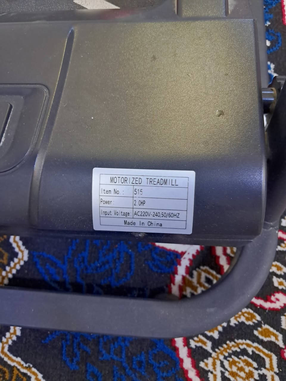 جهاز جري رياضي للبيع .. الجهاز نظافة ٩٠ % عشر سرع شاشة شغالة الماطور قوة (2 ..احصان) بسعر مناسب .. السعر ١٥٠ الف


**إذا كنت صاحب هذا الإعلان وتريد حذفه لأي سبب، رجاءا أرسل رسالة إلى الدعم الفني**