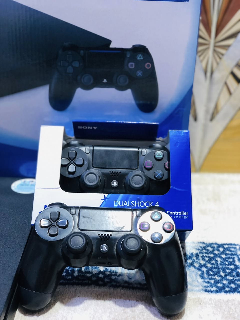 بلي فور مهكر 1 تيرا
بلي فور مهكر ذاكره 1 تيرا لوك ستيكر ماداخل تصليح 
نضام 12.52
كامل ملحقاته يده الاصليه مالته ويده ثانيه اشتريتها قبل يومين حتا بعدني ما رابطها ع البلي 
وسماعه كيمنك محيطيه واير لس 
بي ١٣ لعبه كلهن قويات ومترجمه ومدبلجه 
نضافه الجهاز 100%
ومنصب عليه برنامج تنزل العاب من التليفون وتنقلها للبلي 
سعر 320 وبي مجال 
مكاني البصره حيانيه

0778 283 3410
