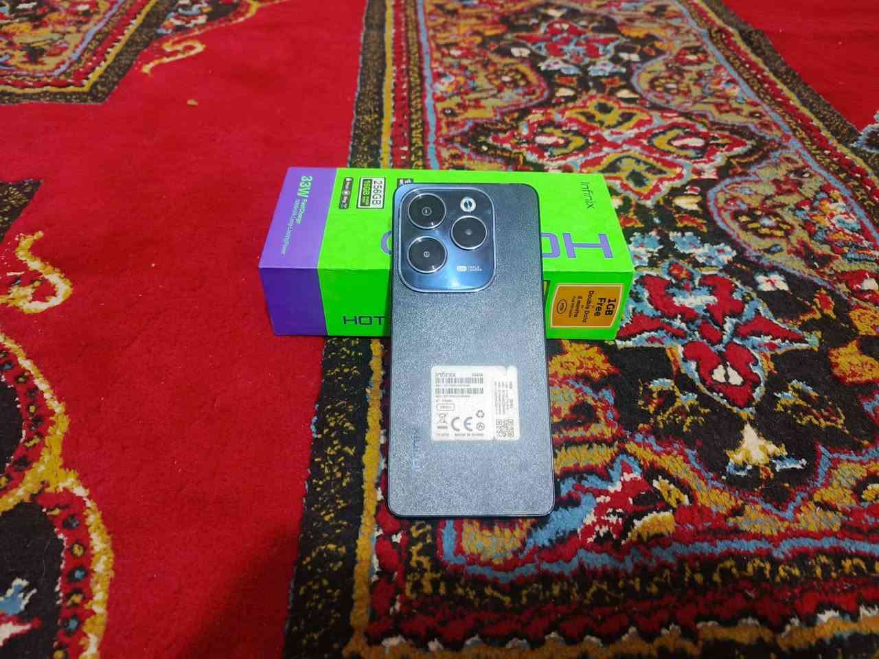 سلام عليكم
جهاز انفنكس هوت 40 
Infinix hot 40 
ذاكره 256 رام 8              جهاز مستخدم سنة نضيف لزكه جديده  
سعر 175 وبي مجال للطيبين رقمي ‏‪***********‬‏ واتساب فقط  ومتواجد خاص 🔥🔥🔥
