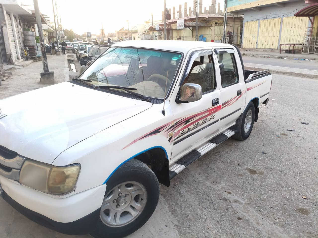 سلام عليكم بيكم دير موديل 2006 بخاخ دشبول نفخ

 رقم بابل (سياره مدفوع غرامات وضرايب ) مكفوله

 من ضربه وتبديل كير ومحرك شاصي اكسن شرط تخم

 تاير داخل نضيف سياره حلوه مال المكان الديوانية السعر 40وبيها حك جيه الاستفسار اتصل ***********,,
