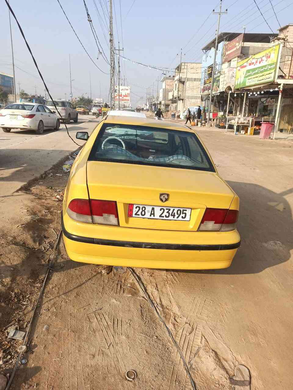 سلام عليكم   سياره سمند 2011 رقم نجف باسمي  انكليزي  تخم  تاير جديد. حداديه جديده  سياره  قبل 4ايام اداورت يعني غرامات مروريه. مع هيه مصفره بل التمام. السياره حلوه مال جناي.  

 املاحظه.  المكينه بيهه خيط بخار  المكان. النجف السعر 35 مع المجال. رقم الهاتف. ***********
