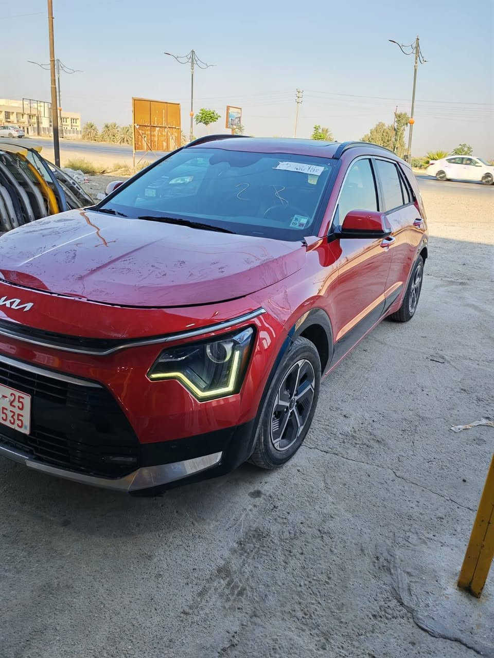 سلام عليكم شباب كيا نيرو موديل 2023 وارد امريكي حادثها فقط دعامية أمامية وخشم البنيد وصور الحادث والسونار مرفق مع المنشور سيارة جديدة بمعنى كلمة فول مواصفات واحد على واحد معروفة مواصفات ال نيرو ماشية 57 km مرقم سليمانية باسمنا السعر ب 165 وبيها مجال العنوان ديالى بعقوبة 
*********** اتصل وبل خدمة
