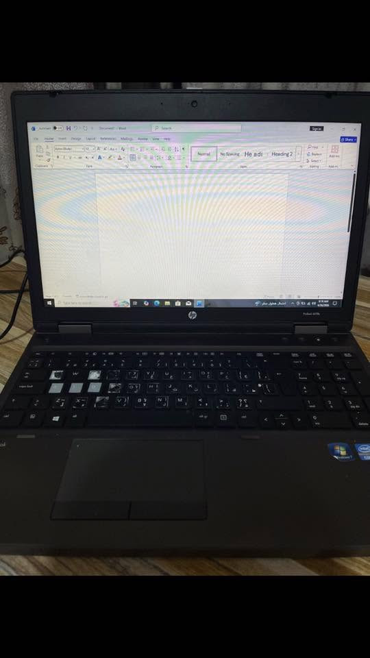 لابتوب HP ProBook 6570b للبيع 💻

المواصفات :

المعالج : Core i5 3320M جيل ثالث
الخزن : 500GB HDD
رام : 4GB
حجم شاشة و كيبورد كامل : شاشة 15.6 inch
كرت شاشة مدمج
دقة الشاشة : 1366x768
نظيف جدا من الداخل 🟢

——————————

 -> البطارية لا تشحن 🔴

——————————

 (((يأتي بنظام ويندوز 10 و جميع برامج الأوفس منصبة و مفعلة بالكاملة ✅ ))) 

—-————————

(((يأتي  معه شاحنة + واير شحن ☑️ ))

 موجود لزگات احرف عربي على الكيبورد تكدر تبدلهن

—————————-

السعر : 95،000 مع مجال

 يوجد توصيل  لكل المحافظات 🚗


**إذا كنت صاحب هذا الإعلان وتريد حذفه لأي سبب، رجاءا أرسل رسالة إلى الدعم الفني**