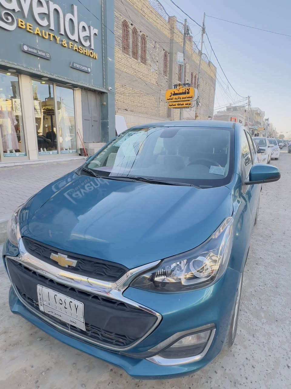 شوفرليت سبارك موديل 2019
السلام عليكم
اقرأ المنشور للأخير
سبارك 2019
مواصفات LT ( فول عدا الفتحة )
حجم المحرك 1400
تدفئة ... تبريد
1_شاشة 
2_كاميرا خلفية
3_شاشة اعطال
5_تشغيل عن بعد
6_دخول ذكي
7_ويل كب
8_حاجب امامي
9_حساس خلفي
حادث السيارة بنيد سطحي
فقط صبغ بدون تبديل
ماشية98 الف مايل قابل للزيادة
رقمنجف الجديد
هزة جديدة
سنوية 2026
السعر ((97))) وبيها مجال
المكان النجف
***********
ملاحظة مهمة
جميع التفاصيل مذكورة بالمنشور
وربي يحفظ الجميع.
