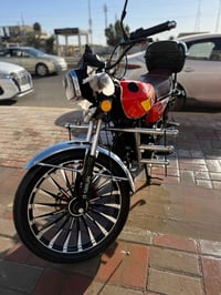 دراجه سونك موديل 2024 دراجه نضيفه مثل ما موضح كدامكم  السعر 750 وبي مج...