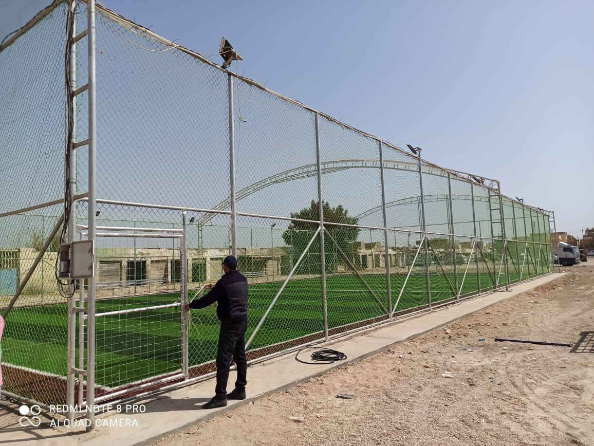 شركه الفجر الغراوي لعمل ونصب اسيجه بي ار سي للمساحات الكبيره والصغيره 
وعمل ونصب ملاعب تارتان الخماسي وانواعه 
في جميع محافظات العراق 
عنوان الشركه بغداد الصليخ شارع ال٦٠٠ 

‏‪***********‬‏
‏‪***********‬‏
