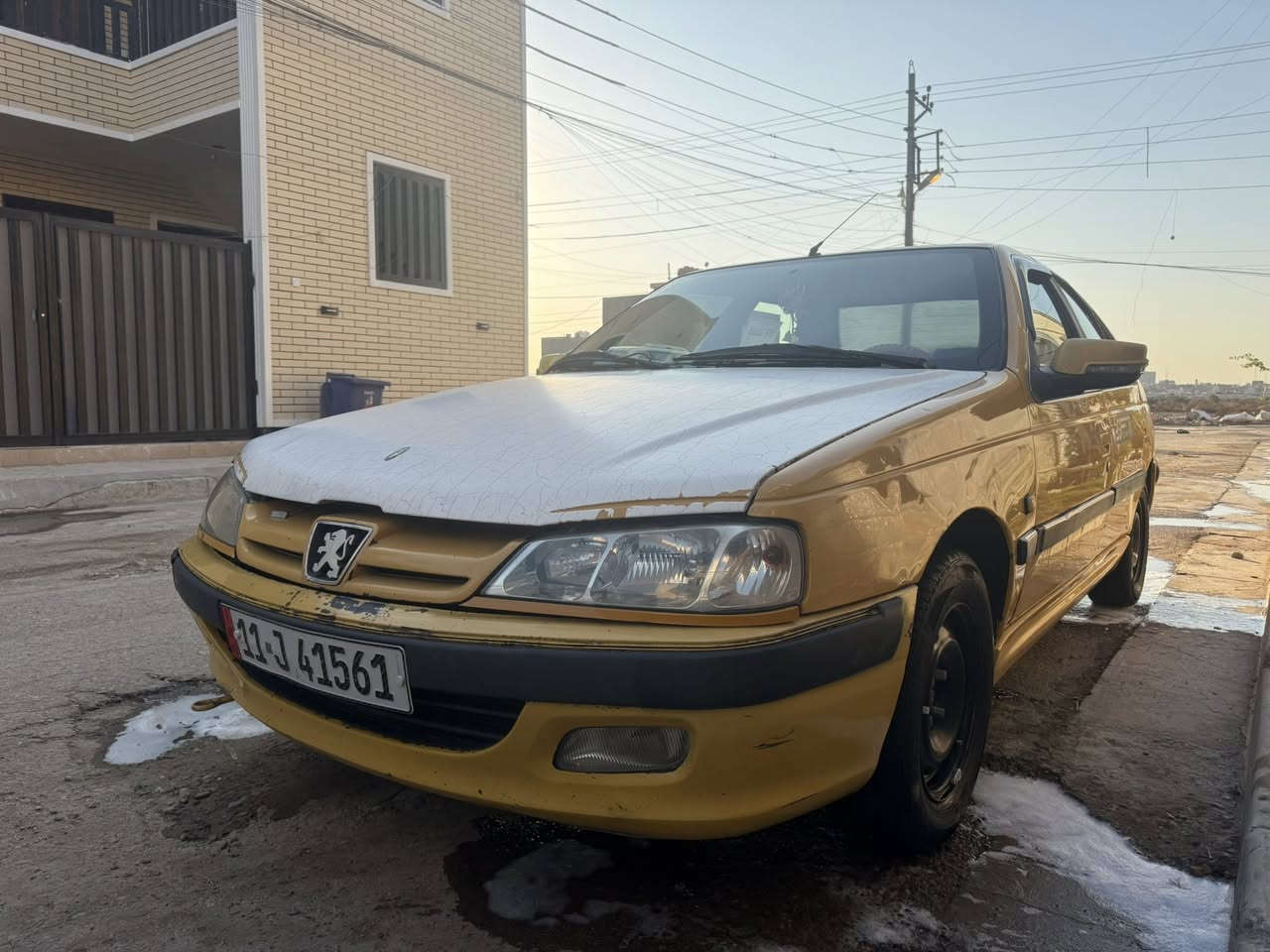 السلام عليكم
بيجو بارس ٢٠١٥ مكفوله كفاله عامه فقط جاملغ خلفي مصبوغ بدون دواخل
السياره مصفره هيئة و غرامات رقم بغداد انكليزي الجديد بأسمي شرط التحويل كير و محرك مكفولات بدون لا تنقيص و لا تبخير محرك فرنسي تبريد ثلج السياره عليها ادامة كاملة مسويلها جاهز للشارع شاشة اندرويد اصلية وسستم سماعات كاملة
للاستفسار الاتصال /  ***********
السعر / ٤٤ و بيها مجال بسيط للشراي و حك الجيه
