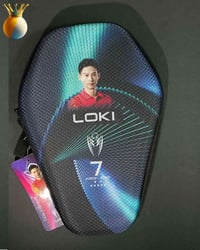 مضرب لوكي • شفرة كربون • مطاط TRXON