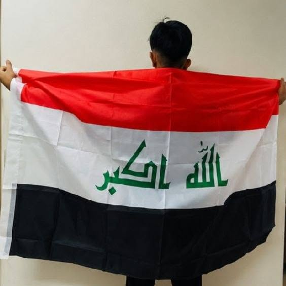 شجع بلدك بمباراة اليوم واشتري علم العراق حجم العلم 150 cm 🤯 السعر 5 الف توصيل داخل بسماية الف دينار الكمية محدودة 
#عراق #لعبة #علم #اكسبلور #كروبات #شباب #مشجعين #ميسي #كرستيانو #مونديال


**إذا كنت صاحب هذا الإعلان وتريد حذفه لأي سبب، رجاءا أرسل رسالة إلى الدعم الفني**