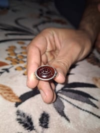 يماني كرز • قشره سوداء • صياغه يدويه