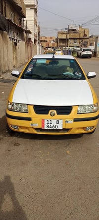 سمند ناطقة موديل 2011 مصفرة هيئة وغرامات سنويتها لل29 رقم انكليزي شرط ...