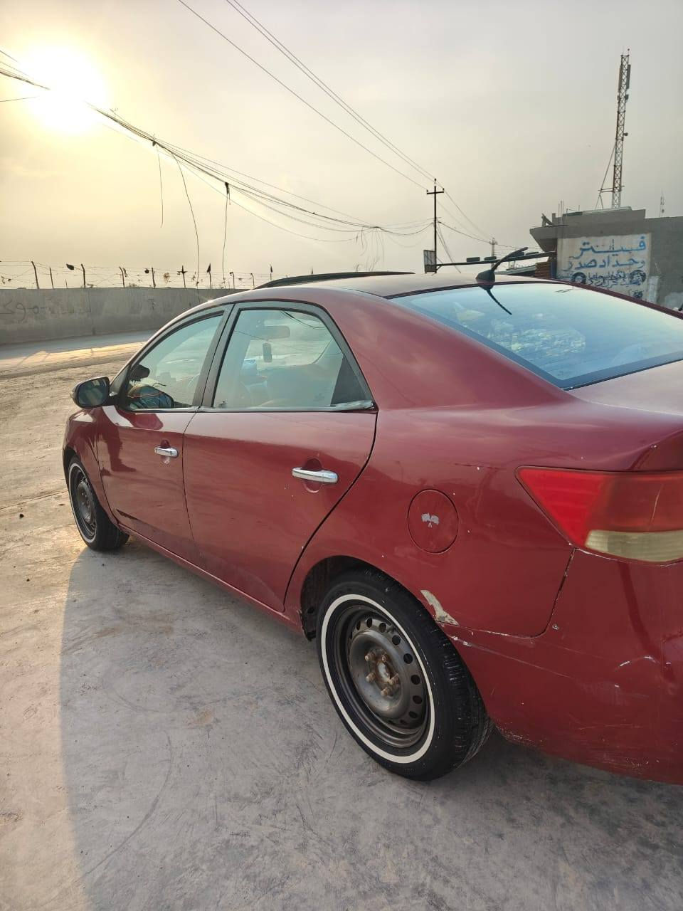 السلام عليكم كيا سيراتو  1600 دوش المرغوب موديل 2010 خليجي السيارة تخم تاير خط ابيض فتحة سلايت كير محرك جدد صدر امامي خلفي جديد تدفئة  تبريد ثلج بيهة طخة بالجاملغات الخلفية بدون دواخل وصبغ حزام  رقم بغداد دولي مكاني بغداد جسر ديالى القديم السعر 80$ ***********
