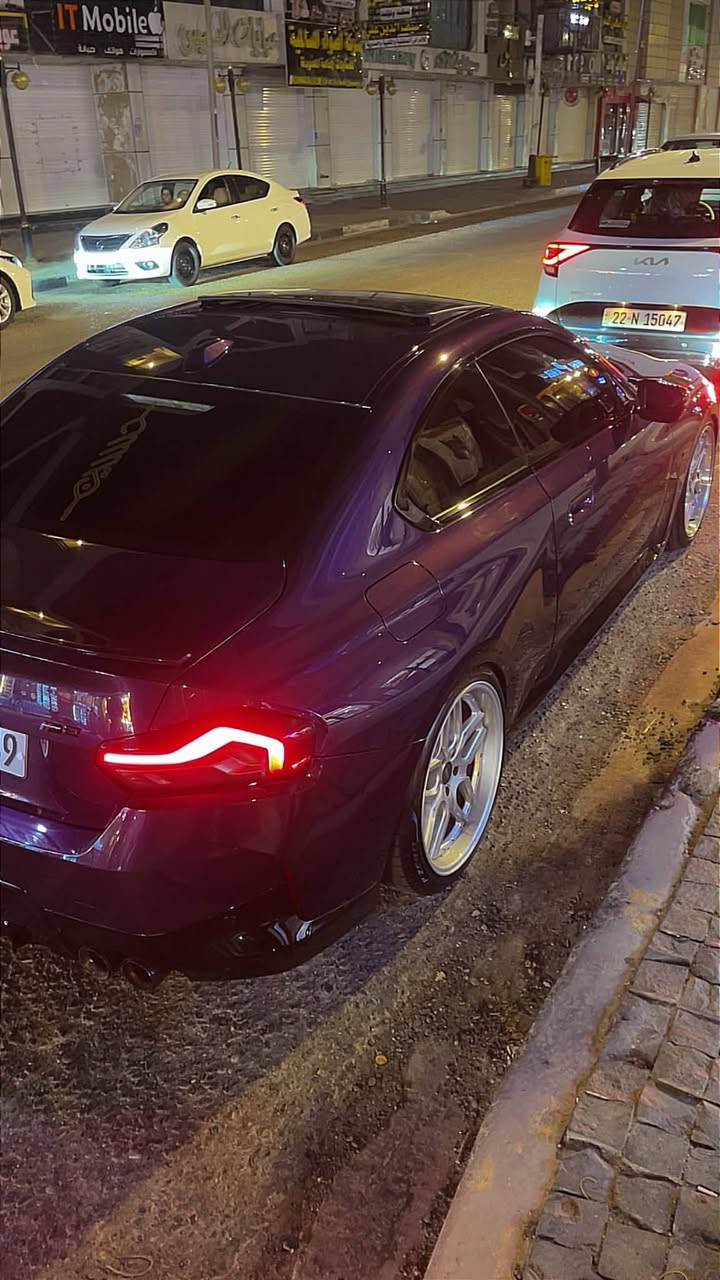ملاحظة : سيارة حالياً بغداد متواجدة للجمعة 
النوع :-BMW 💜 شكل جديد فول مواصفات 
المودیل : 230i M Package
الون : بنفجسي مميز لوحيدة بالعراق بهذا لون موديلة
سنوية : اصدار جديد مع موافقة تضليل سنوي 50‎%‎
السنة : 2024
المحرك : V4 2.0L  تون باور توربو فول هوائيات 🐎 
ناقل الحركة: Automatic
نوع الوقود : البنزين
عدد اميال : mile35

المواصفات:-
فتحة سلايد
فول تحكم + شفات كير رياضي بالمقود
الكراسي كهرباء مع خزن وضعيات الجلوس
شاشة متصلة الاصدار الاخير من BMW
تحديد مسار + رادار + نقطة عمياء 
مودات قيادة 
   Eco Pro+    Comfort+    Sport+    Sport Plus
باب و دشبول LED ( الوان متعددة )
مفاتح دخول و تشغيل ذكي بدون حاجة للسويج
مغلفة افلام حماية (PPF) ضمان 10 سنوات

التزويد American :-
سيارة فول هوائيات شوته كاربون فايبر
{أكس بايب + هدرز + كزوز } 
برمجة و تزويد كلة من امريكا 
دبلات و فنرات رياضية (  Coilovers )
ويل كب (ESR Wheels) تو سايز اصلي حجم 19

الحالة الفنية:-
 وارد امريكي بجم كبس بدون ارباك بدون داخل قطعة خلفيه صبغ بدون معجون بحالة شركة        
رقم السیارە: اربيل تحويل او وكالة رقم اصدار 2027

للمهتمين التواصل خاص.
رقم الهاتف :-‭ ‭***********‬
وتساب ***********  
ملاحظة : سيارة على وضع شركة كفالة من كل العيوب
صفر مسج بدون اعطال بانزين سوبر و دهن اصلي
