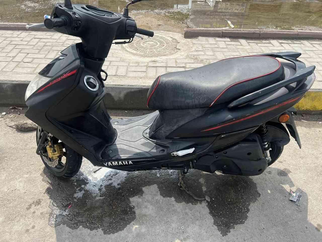 سلام عليكم دراجه سكنس 2018مكفوله مامفتوحه دراجه خير من الله مرتبه ماشيه 16جيب فيتر وفحص مكاني مدينه الصدر رقمي ***********السعر 11
