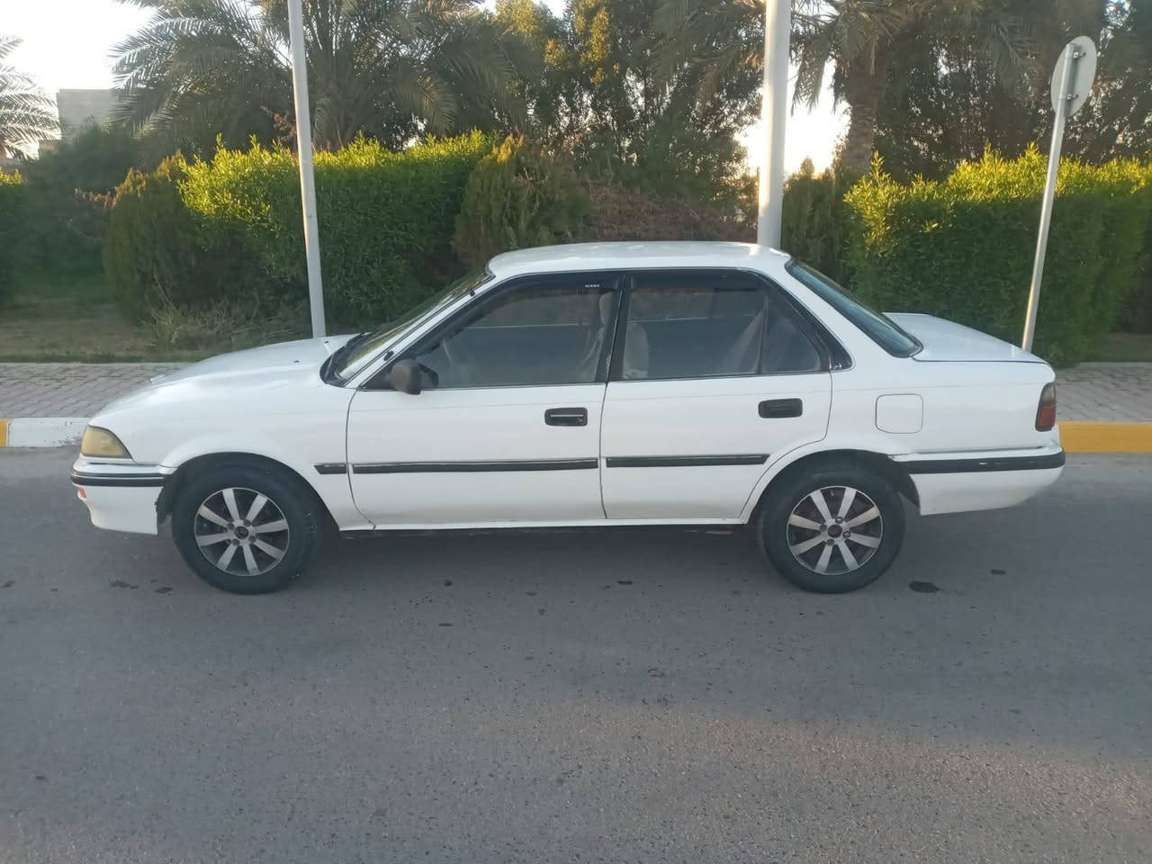 للبيع 
‏كورلا 1990 كير محرك شرط   رقم صلاح الدين انكليزي شرط التحويل والغرامات سنويه ال 29
‏ كير اوتو سنتر لك صدر جديد تخم تاير سياره جاهزه 
‏صبغ عام جماليه  مكان السيارة تكريت 
‏رقم صاحب السيارة (***********‬)
‏(***********‬) السعر (42)
