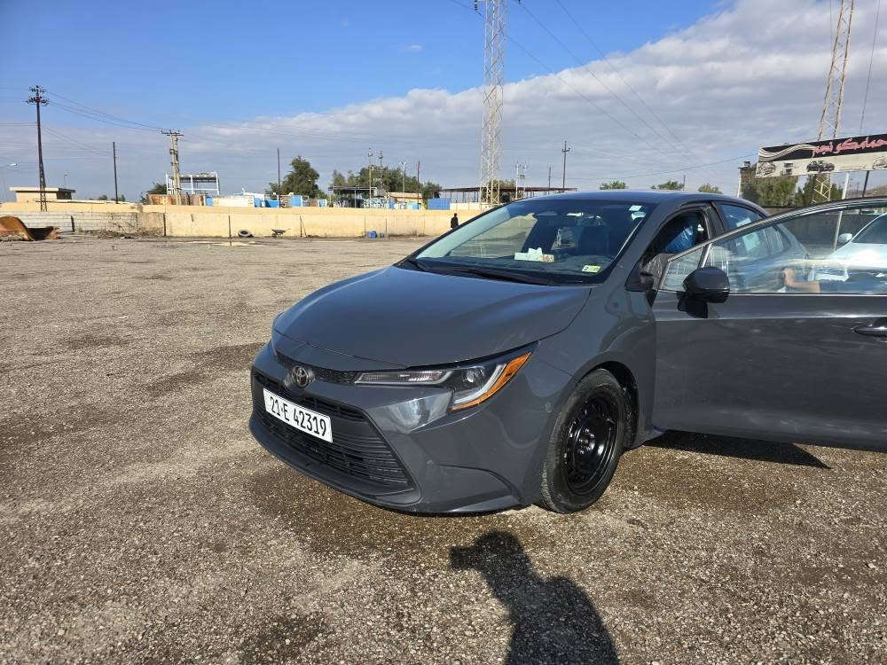 تويتا كرولا ٢٠٢٤. بنزين  يابان اصلي سيارة جديد. ماشي. ٣٢ ميل  مواصفات. Le مرغوب    بي. بابين صبغ     صبغ  شرط. كل شي  ايرباكات سونر موجود سليم كله  سهر ١٥٩ *********** طوز, صلاح الدين
