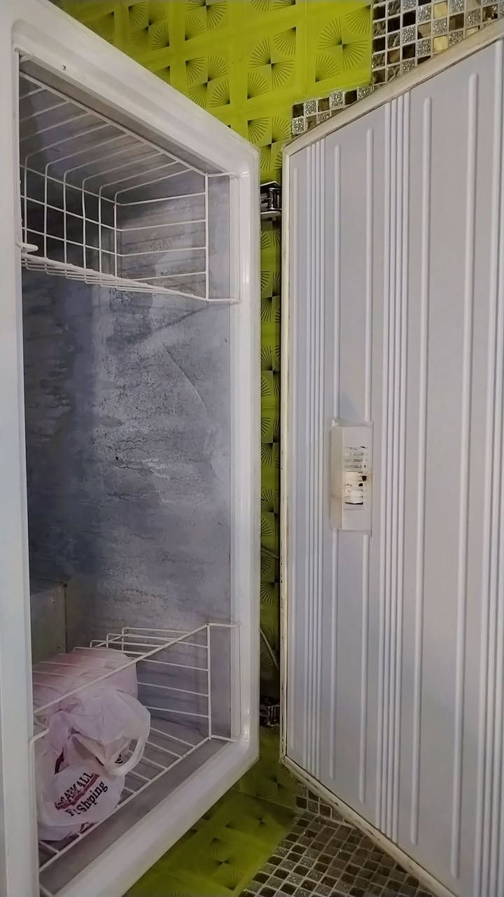 مجمدة للبيع حجم كبير نوع كريازي تجميد جيد جداً السعر 250العنوان النجف شارع المطار الجديد شارع علگم اتصال فقط ***********
