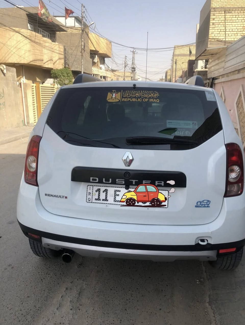 آلسَـِْ♡̨̐ـِْلامَ علـِْ♡̨̐ـِْيگمَ 
سيارة رينو داستر 2013
السيارة كلش حلوة وجاهزة 
من كلشي سونار موجود بيهة
السيارة فول اوتماتيك 
مري كهرباء
جام كهرباء
شاشة تاب
تحكم استيرن
دوشمة جديدة
صدر جديد
تخم تاير جديد 
السعر 82$
العنوان بغداد الزعفرانية
الاتصال ***********
                                                        ***********

