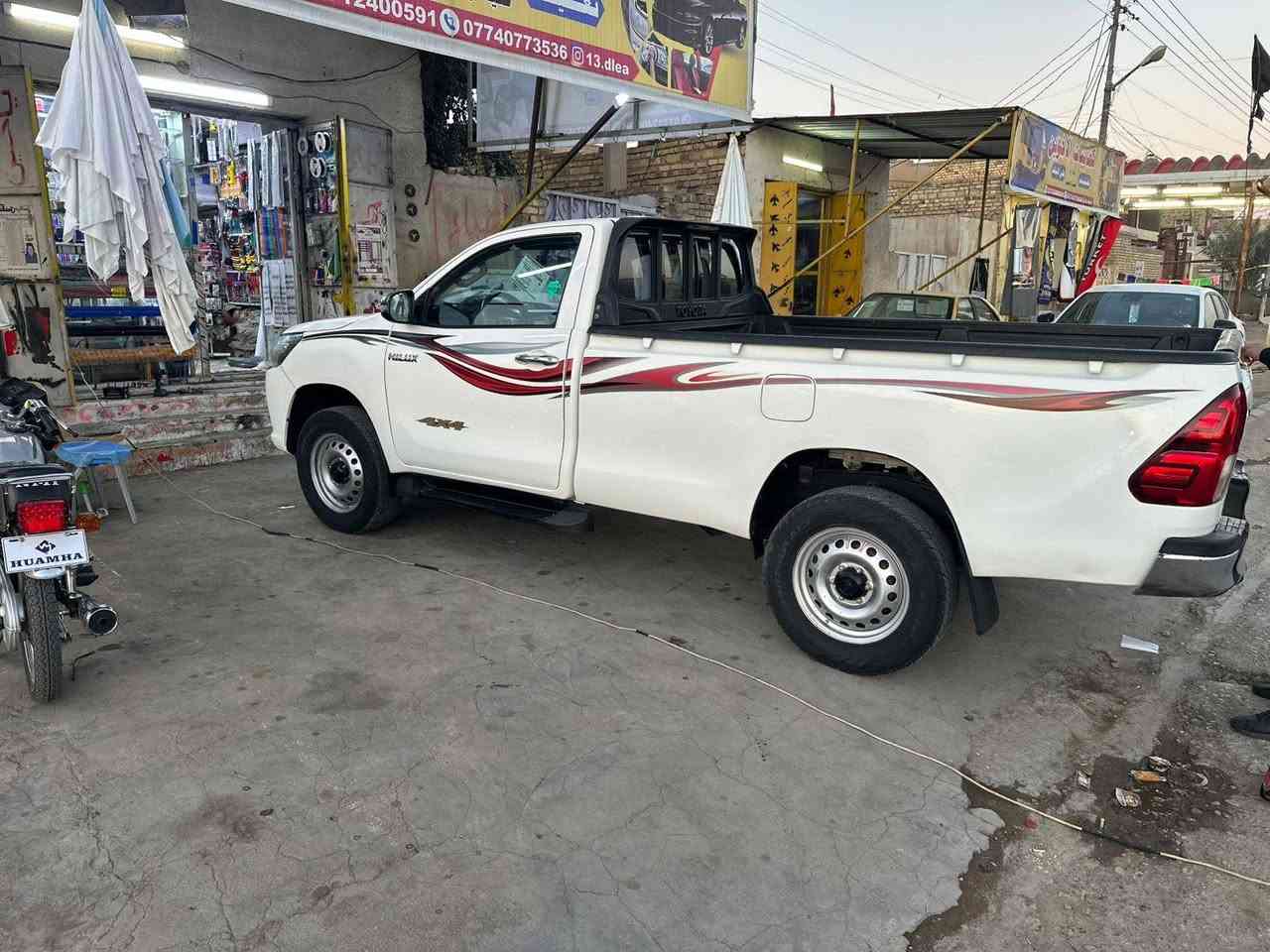 فور ويل موديل ٢٠١٩ خمسه جنكال رقم سليمانيه بسمنه تحويل  وكاله جاهز سياره بيه بنيد شركه مبدل سعر 200بيه مجال ***********
