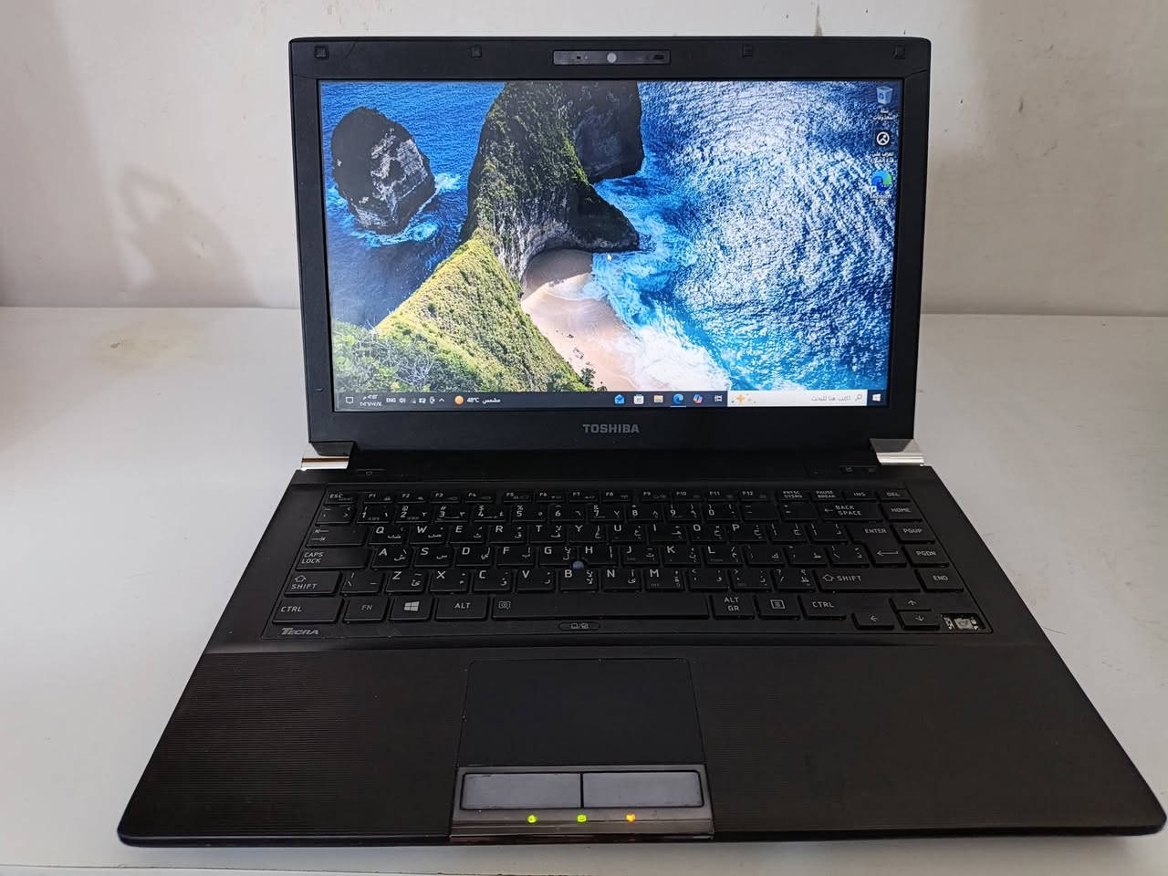 🟥السلام عليكم
لابتوب للبيع TOSHIAB المواصفات: 
🟦المعالج💻: 
core i5-3230M 2.60Hz
🟦الرام💾: 
Ram 4 GB
🟦الذاكرة 💽:
298 GB
🟦حجم الشاشة 🖥: 
14 inch
🟦كرت شاشة📽: 
intel(R)HD graphics 4000 داخلي
🟦منافذ لابتوب💻: 
منفذ usp عدد 2 ومنفذ قارئ اقراص DVD ومنفذ HDMI عدد 1 ومنفذ سماعه عدد 2 ومنفذ lan عدد 1 ومنفذ زيادة الرام ومنفذ vega ومنفذ usp 3.0 مكاني الديوانية للتواصل واتس *********** او فيس متواجد ملحقات فقط كيبل شحن
ملاحظه /فقط دكمه سهم اليمنى مشلوعه وباقي كله نظيف مثل ماموضح بالصور 

💰السعر 150 الف وبي مجال للشراي
 
... 🟨🚛 يوجد توصيل مجاني لجميع محافظات العراق..
