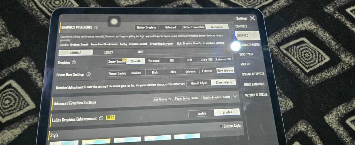 ايباد ايفن 120فريم بوبجي
سعر عل خاص


**إذا كنت صاحب هذا الإعلان وتريد حذفه لأي سبب، رجاءا أرسل رسالة إلى الدعم الفني**