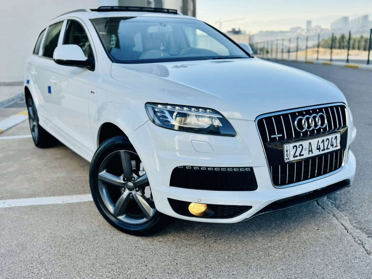 بسم الله الرحمن الرحيم

ئاودى Q7 S-line Quattro 2013 فول مواصفات ١/١

مواصفات خليجي وكالة شريكة سردار ضمان دولي

------------------------------------------

مكان🌆: سليمانى                سعر💵: 143$ 

هاتف☎️: ***********

------------------------------------------

محرك سته سلندر V6 3.0L سوپه ر چارچ محرك بنزين

گير و محرك بشرط مامفتوح

بدون سوت و دغان و صرف  خلل بشرط فحص

ماشية 82 الف حقيقى

------------------------------------------

سيارة حيل حيلوة جديد ماشالله

(( بيها نص صندوق مصبوغ )) بدون دواخل و بدون أيرباگ

سيارة كل على وضع بيلادي

-----------------------------------------

مواصفات

{ بصمة - پانوراما - رادار - داخل بيجي - صندوق شفت - ٣ پردة - ماوس - ٧ راكب - كشنات تتفيئة و تبريد - كشنات جلد - كشن و ستيرن كهربا و خزن - سيدي بوكس - تبريد مركزي - كاميرا - حساس خلفي و امامي - لايت ليد - ڤوليوم - تحديد سورعه - وبعد )

-------------------------------------------

اربع تايرات و ويل بيلادي جديد

سنوي و رقم و هه زة كل جديد

ته حويل غه رامة بشرط سنوي بأسمي

سيارة شرط بدون اى نواقص گير و محرك و حدادي و كاهرباى كولة بشرط

--------------------------------------------

بسم الله الرحمن الزحيم

‏ AUDI Q7 quattro S-line 2013

ئاودى موديل Q7 S-line 2013فول فول مواسفات پانؤراما

مواسفات خليجى سفرى شه ريكه ى سه ردار زه مان

-----------------------------------------

شوين🌆: سليمانى              سعر 💵: 143$

موبايل☎️: ***********

-----------------------------------------

مه كينه V6 شه ش بستؤن 3.0 سوپه ر چارچ به نزين

گيرو مه كينه ى به شه رت نه كراوه ته وه

سه وت و سه رف و خه له لى نييه به شه رت

 82 هه زار حه قيقى رؤيشتوه

-----------------------------------------

ته نها {{ نيوه ى سندوقى بؤياغه }} به بئ ناوگرتن و بئ ئيرباگ

زؤر جوان ماوه ته وه و نمونه يه له جوانيدا

-----------------------------------------

مواسفات

( به سمه - پانؤراما - رادار -  ناوزه رد - په رده - سندوق شه فت  - كوشن سارد و گه رم - كوشن جلد - كوشن و سوكان كاره باو خزن - ماوس - سيدى بؤكس -سئ ريز كوشن - ته بريد مه ركه زى -  كاميرا - حاسه ى پيش و دوا - لايت ليد - ڤؤليؤم - تحديد سورعه - زؤر مواسفاتى تر )

------------------------------------------

چوار تايه ويلى تازه ى و كامل سيرڤزى بؤكراوه

سه نه وى و ره قه م و هه زه ى تازه يه به ناوى خؤمه وه يه

ته حويل و غه رامه به شه رت

{{ گير و مه كينه و كاره باى و هه موو گيانى به شه رت }}

------------------------------------------
