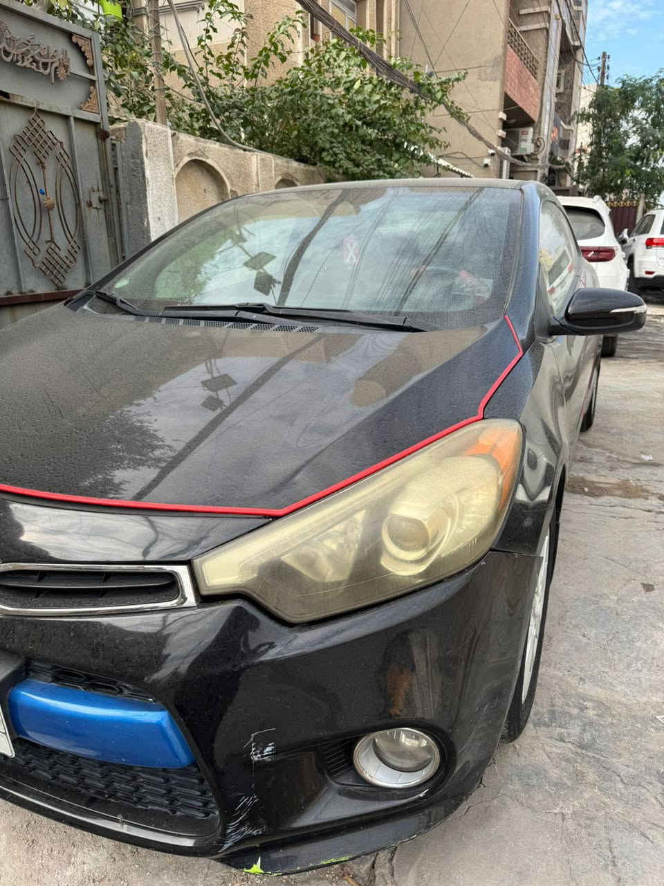 السلام عليكم كيا فورتي موديل2015 للبيع مواصفات عاديه تحكم ستيرن تك باب محرك تيربو موقع السياره بغداد الكرخ تفاصيل اكثر الاتصال على الرقم***********
