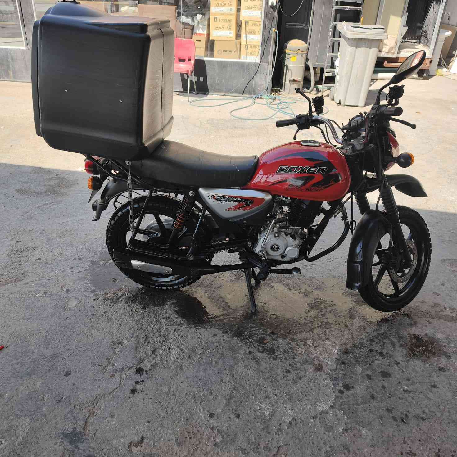 دراجه بوكسر مديل 2023 نضيفه 95 بغداد حي الجهاد الشراي ***********
