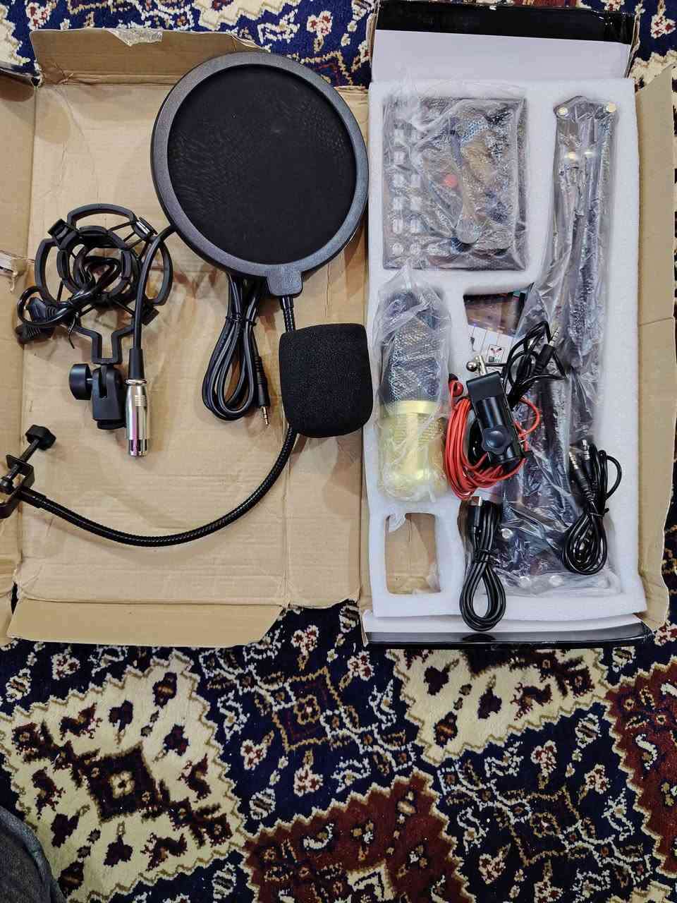 مايك +مكسر صوت كامل حتى لستاند الحديد وياي
مزاد يبلش من 20 لحد ل9بليل اعلى سعر ياخذه


**إذا كنت صاحب هذا الإعلان وتريد حذفه لأي سبب، رجاءا أرسل رسالة إلى الدعم الفني**