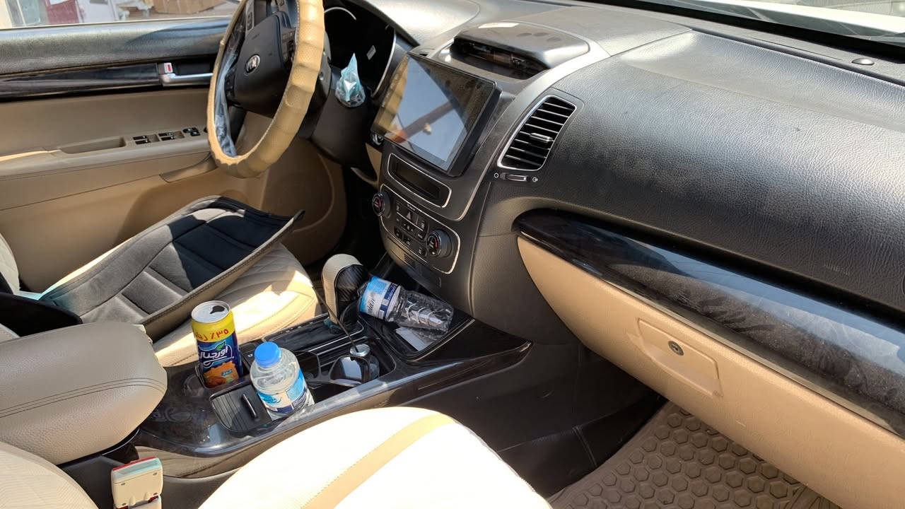 للبيع او#معارض مع بيك ابك موديل2013 فما فوق  سورنتو 2013 شكل2014 خليجي 4 سلندر مكفول كامل مواصفات عدا البانوراما ماشيه 133 للاستفسار / مكان السياره الموصل/***********
