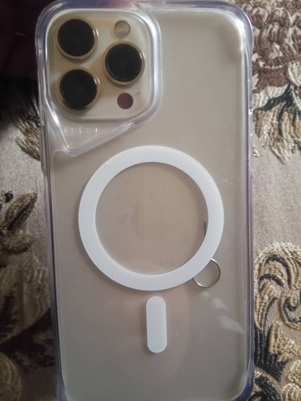 جهاز ايفون للبيع 13ابروماكس
نضيف درجة اولى
البطارية 95
الذاكرة 256
تك سيم 
السعر 710
وبي مجال 
رقم التواصل ***********
