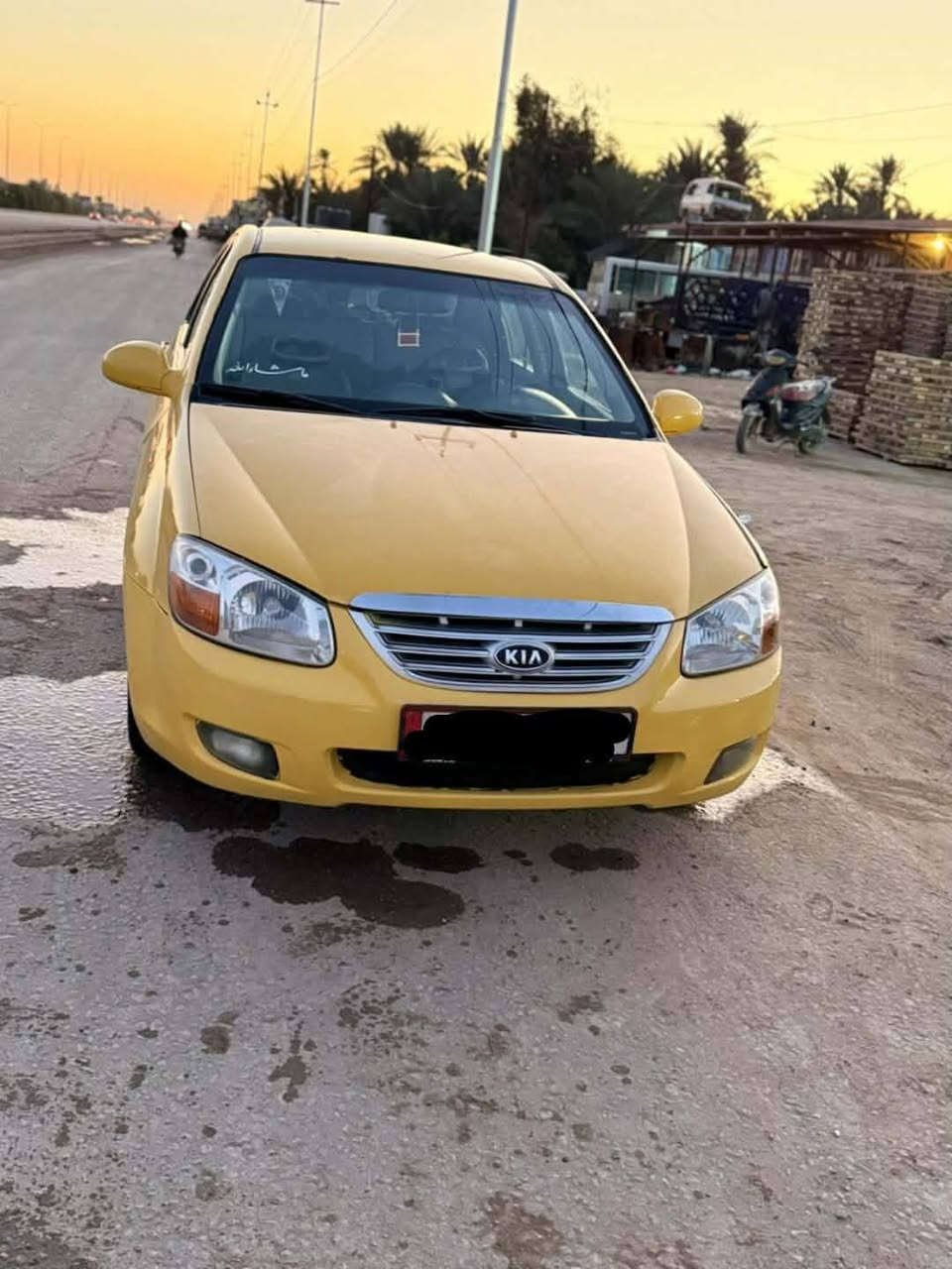 كيا سبكترا موديل ٢٠٠٨ رقم بابل انكليزي بسمي مصفر هيئه وغرامات مكينه لاتنقص لا تبخير تبريد شغال تخم تايرات ويل قبل ١٠ ايام شادهن دوشمه غرفه كامله ***********
