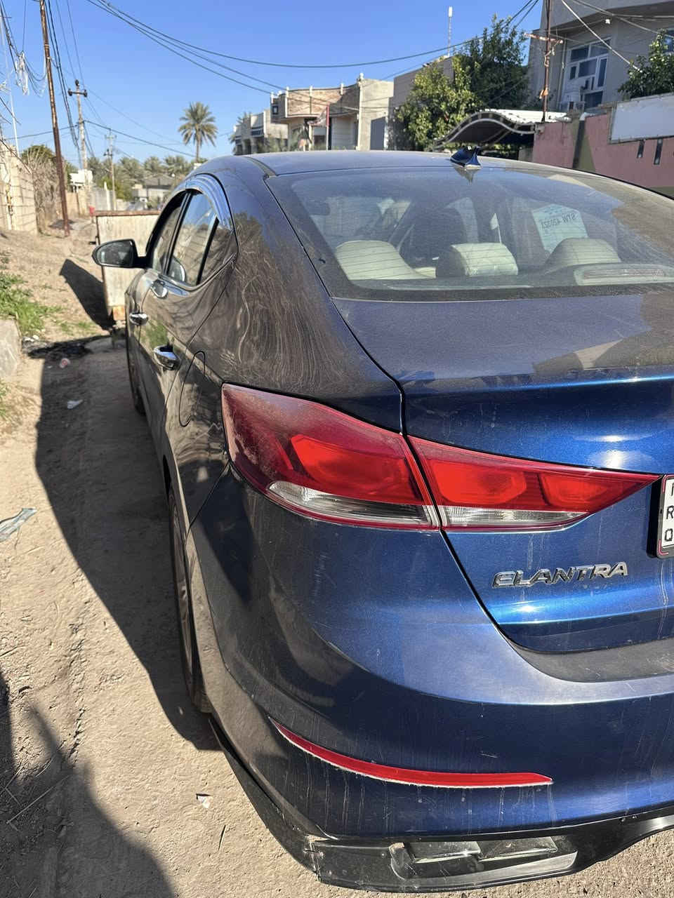 يالله ..النترا موديل 18 امريكي ظرر شبر بين الباب السائق والجامرلوغ الامامي البنيد مرشوش بدون دواخل القطع البيها ضرر محتاجه بوليش  ماشيه 170 km باسمي 
كرباء جيد 
تدفئة تبريد 
تخم تاير
دوشمه 
تحكم ستيرن 
مانع لنزلاق 
سبورت 
بعد اكو مواصفات -ترايك للبصرة خير من الله مابيها اي نقص جديده بترابها للتواصل ***********
السعر 128 مع المجال
