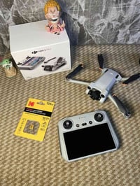 DJI MINI 3 PRO سنكل بطاريه وحده مستخدم نضيف مكاني بغداد مدينه الصدر تو...