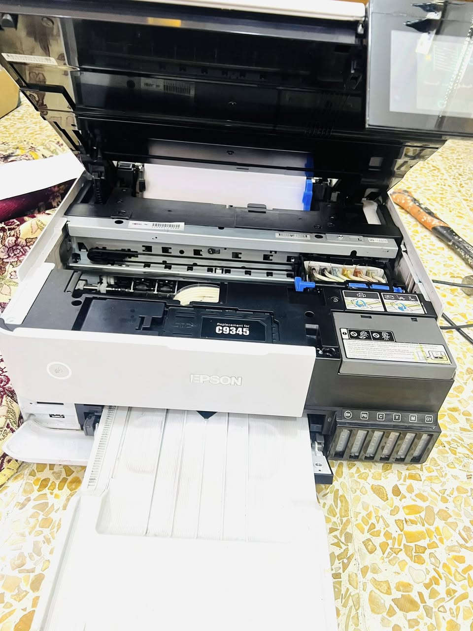 طابعة ابسون Et-8500
عدادها ٣ الف 
لطباعة الصور والستيكرات نفس طابعة ابسون ٨٠٥٠
سعرها ٣٥٠ الف


**إذا كنت صاحب هذا الإعلان وتريد حذفه لأي سبب، رجاءا أرسل رسالة إلى الدعم الفني**