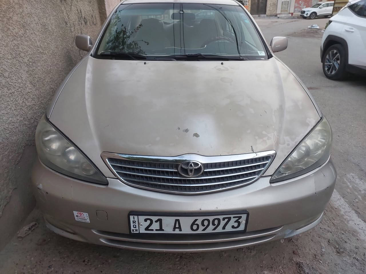 للبيع كامري خليجي ٢٠٠٤محرك ٤ سلندر ٢٤٠٠ محرك كصة جديد هو وتفرعاته تخم تاير سيارة بيه بنيد وجاملغ صبغ بدون ضربه مال جراد والباقي على البلاد بيه طخه بالباب السايق على حطتها وشويه جراد بالقمارة رقم سليمانية بسمي السعر ٩٨ بيه مجال بسيط وكلشي واضح بالصور ***********
