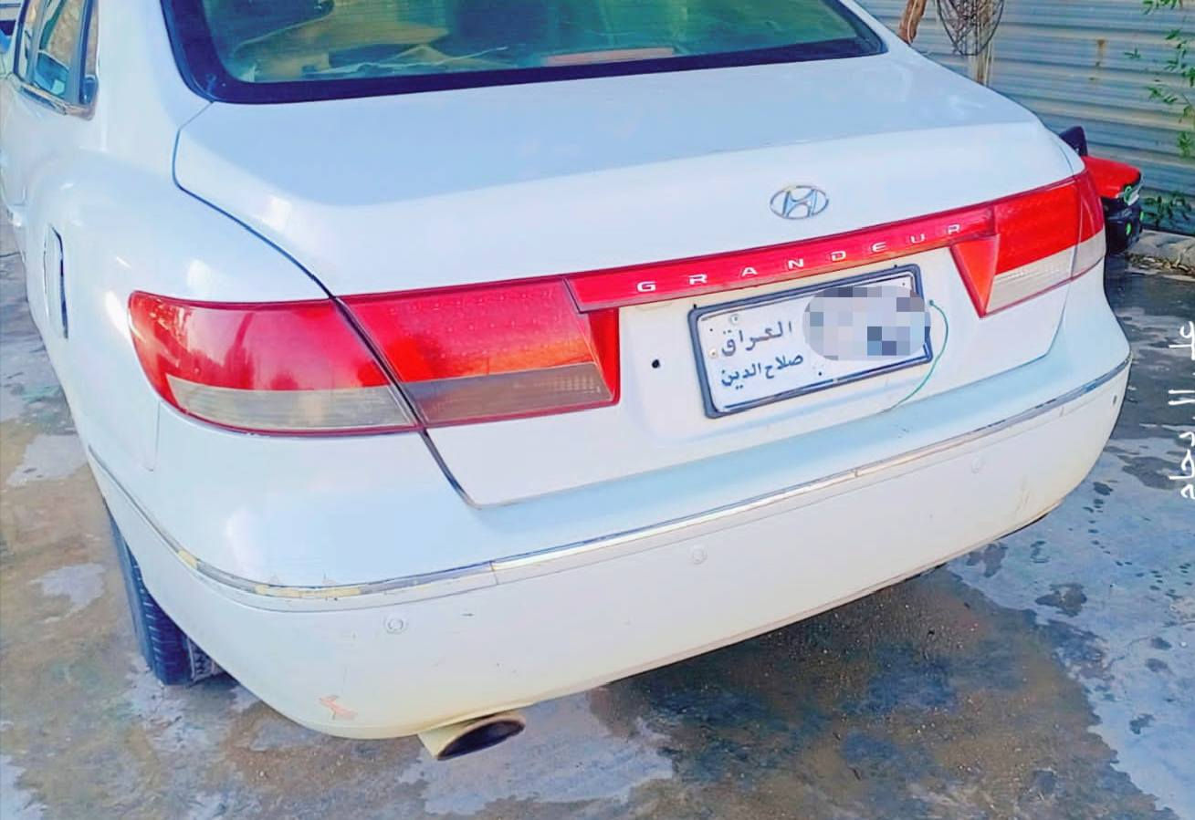 السلام عليكم ورحمة الله وبركاته
هونداي ازيرا مودل 2009 ابيض 
دواخل جلد تدفئه شغال تبريد ثلج 
مسويلهه صيانه عامه محرك وكير وصدر 
بعدله زوج درايم شفتات فقط وهي صبغ عام بدون حادث قوي رقمها صلاح الدين والتحويل ثاني يوم وصاحبها بتكريت والسياره بين بغداد وتكريت  تواجدها واكثر شي في بغداد مقابل افران باب الاغا قرب قوس جنوب بغداد السعر 70 وبيها مجال  للتواصل  ***********  يوجد واتساب بغداد, العراق
