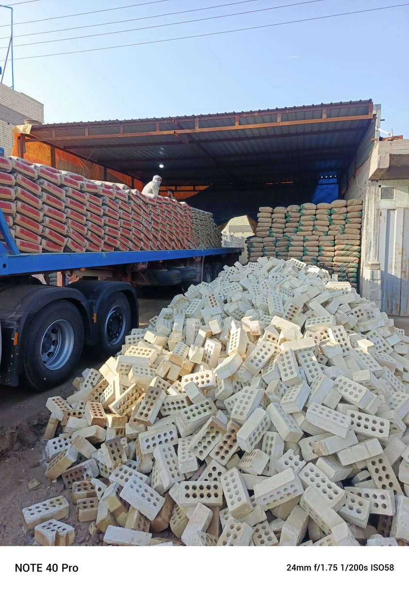 #اسلام_عليكم
سكلة خالد الدلفي ترحب بكم #قرب اسواق حازم الدريعي
اليوم تخفيضات الاسعار نارية باأنواع المواد البناء ❤️‍🔥❤️‍🔥

1_ألاسمنت بازيان المقاوم 137 الف دينار
2_الاسمنت بازيان عادي 133 الف دينار
3_الاسمنت سماوة عادي شمال وجنوب 95 الف دينار
4_الاسمنت سماوة المقاوم 105 الف دينار 
5_سكس حصوو جلولأء حمل كامل بدون وزن 350 الف دينار
6_سكس رمل نور الحسين حمل كامل بدون وزن 350 الف دينار
7_تك جص الفلوجة 625 الف دينار
8_انواع بلوك كلب + بلوك عادي بالاسعار مناسبة 
#نقل_مواد_مجانآ جميع ناحية الوحدة والمجاور
#الاستفسار_كثر_أتصل_على_الرقم
***********
***********
